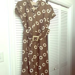 Billy Reid vintage style linen dress
